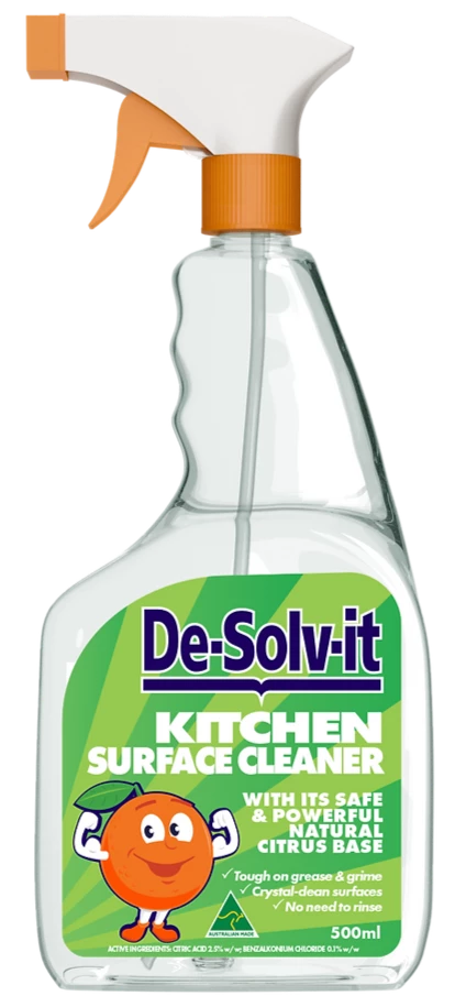 Kitchen Surface Cleaner Natural Citrus Base 500mL