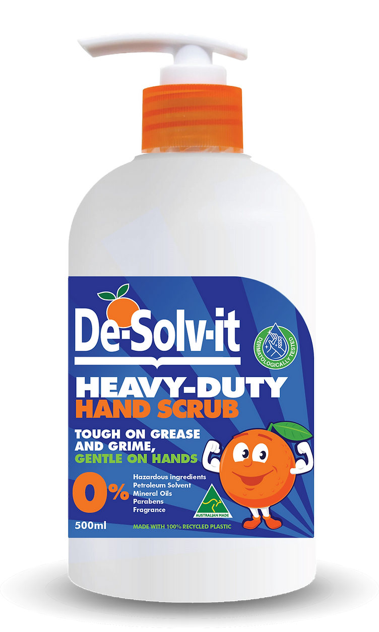 HeavyDuty Hand Scrub 500mL Natural Citrus Base — Hammer Roo