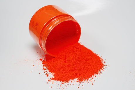 Fluorescent Orange Pigment Powder | Black Diamond Pigments