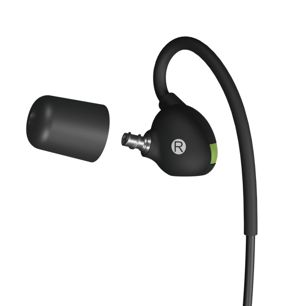 ISOtunes PRO AWARE Bluetooth Earbuds - Safety Green