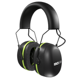 ISOtunes Air Defender Bluetooth Earmuffs - Black/Green