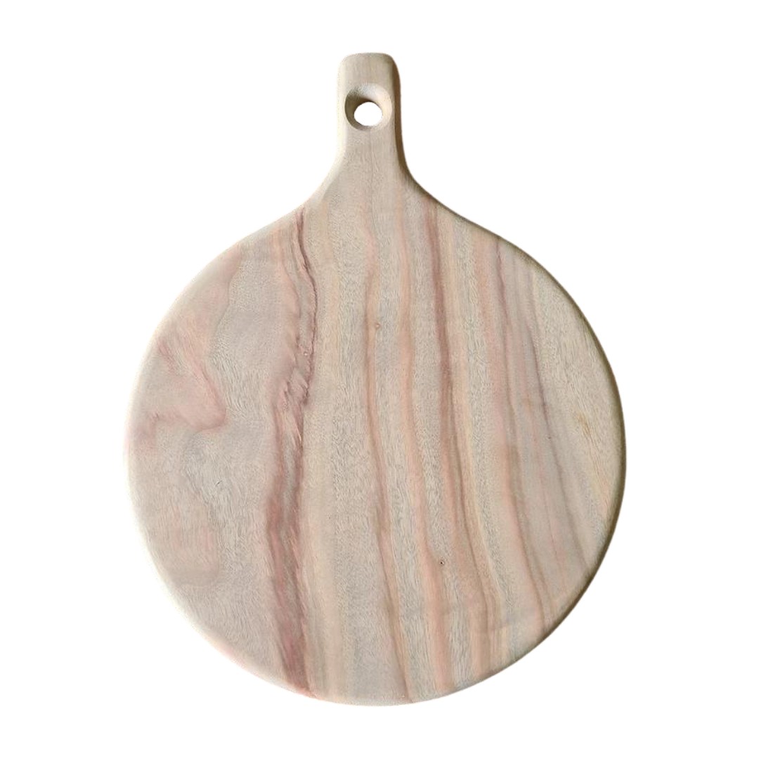 Pizza - Camphor Laurel Timber Resin Art Board/Blank