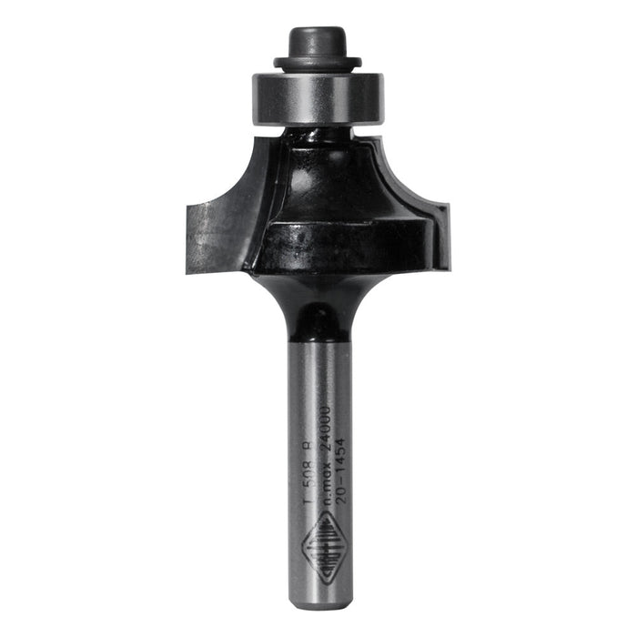 Round Over Router Bits Carbitool - with Bearing 1/2" Shank
