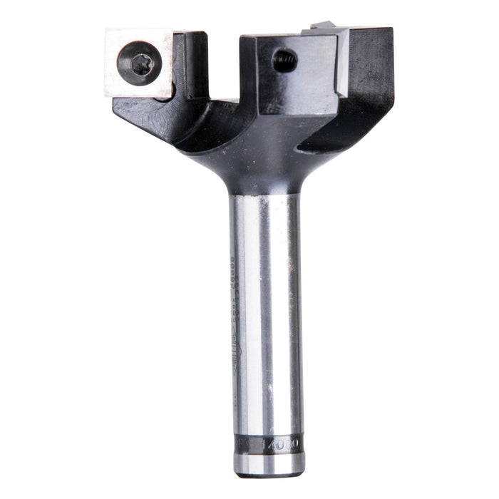 Surface Planing/Flattening Router Bit Carbitool - 1/2" Shank With Replaceable Inserts