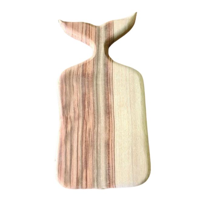 Baby Whale Tail - Camphor Laurel Timber Resin Art Board/Blank