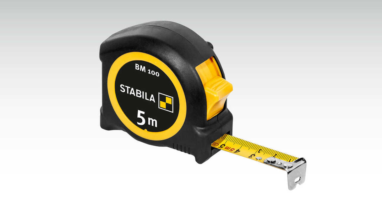 Stabila BM100 5M Pocket Tape Measure — Hammer Roo